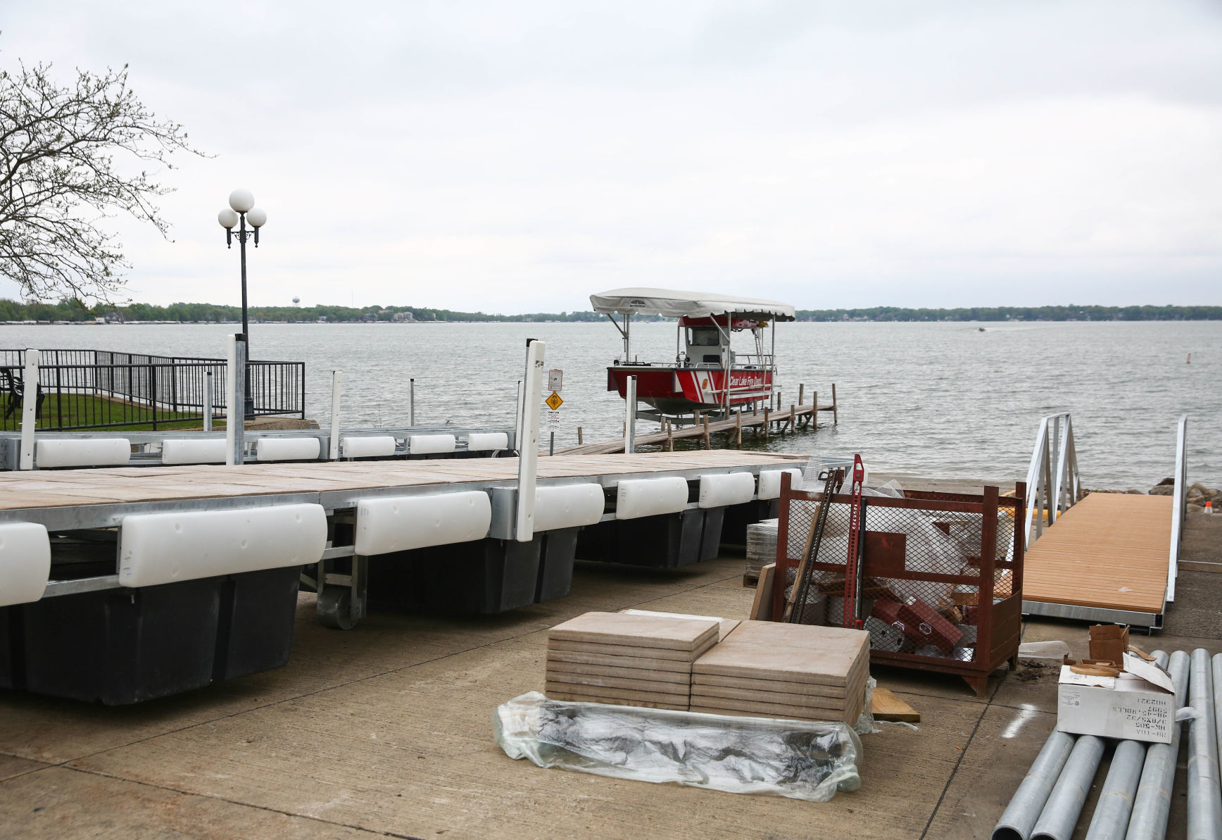Clear Lake new dock